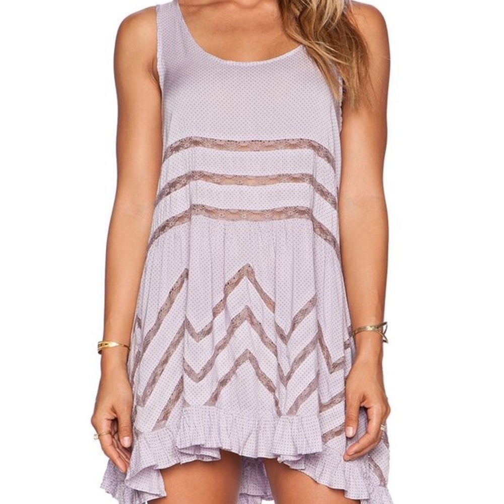 Free People Lavender Trapeze